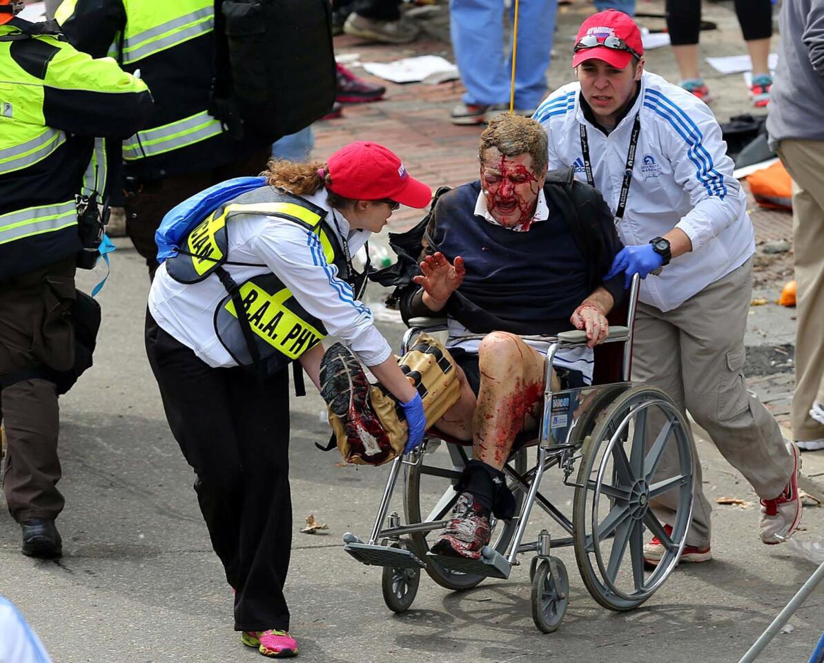 Explosions at Boston Marathon