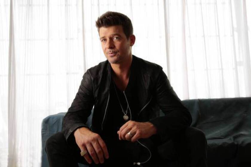 Robin Thicke has finally made it big with "Blurred Lines."