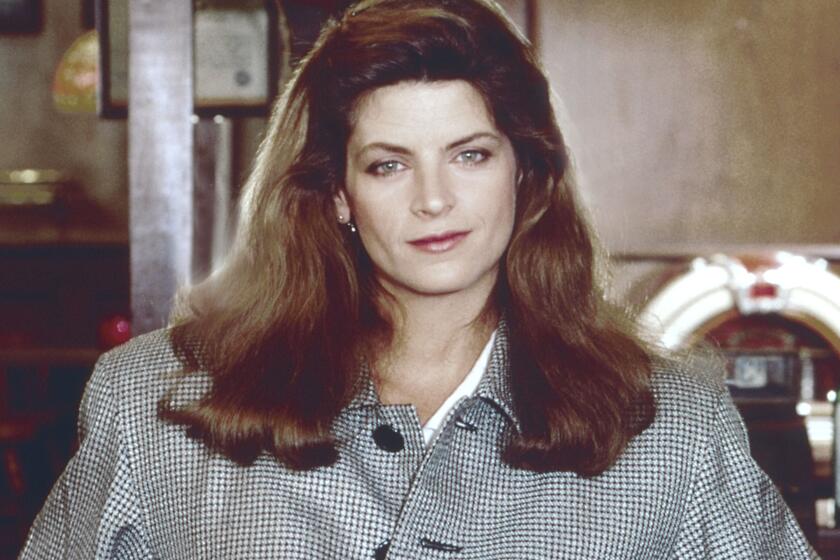 Kirstie Alley poses for a portrait in October 1983 in Los Angeles, California. 