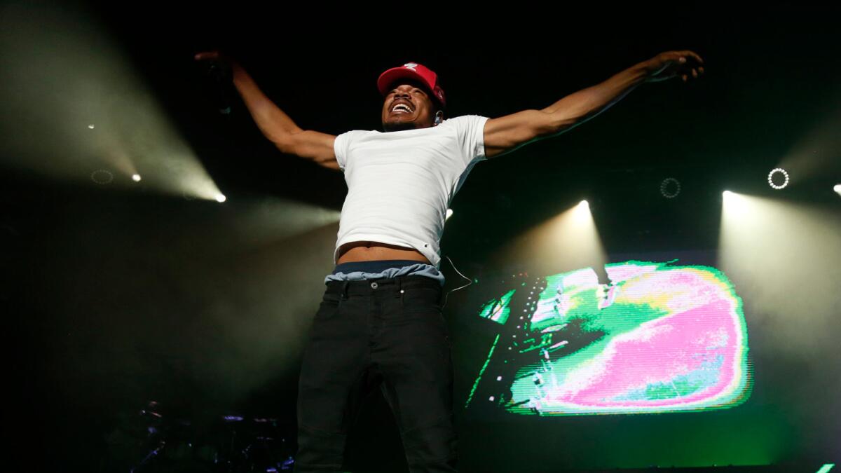 Chance the Rapper is among headliners for this summer's Lollapalooza festival.