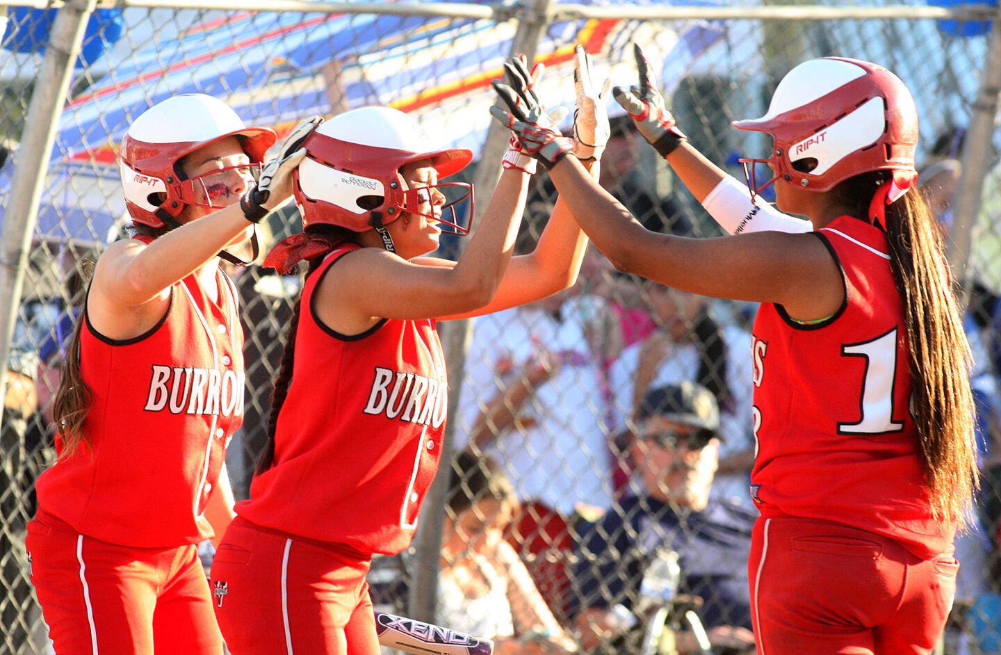 Photo Gallery: Burbank defeats Burroughs' in extra-inning rival softball game