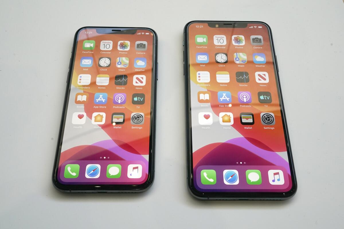 Two iPhones