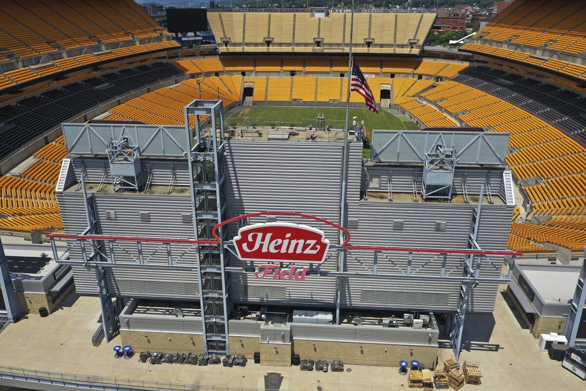 Heinz out, Acrisure in as Steelers' stadium sponsor - The San Diego  Union-Tribune
