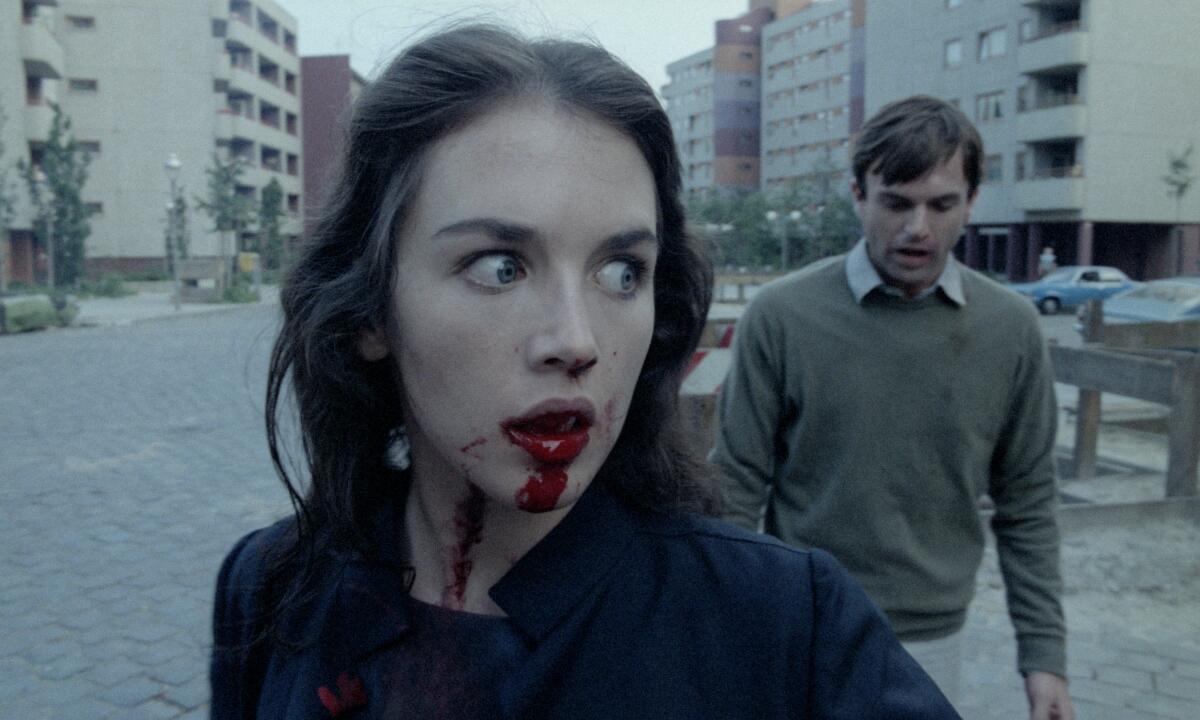 Isabelle Adjani and Sam Neill in Andrzej Zulawski's "Possession."