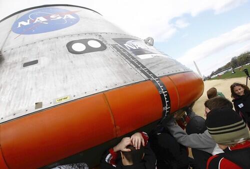 NASA Previews Model Of New Orion Crew Exploration Vehicle