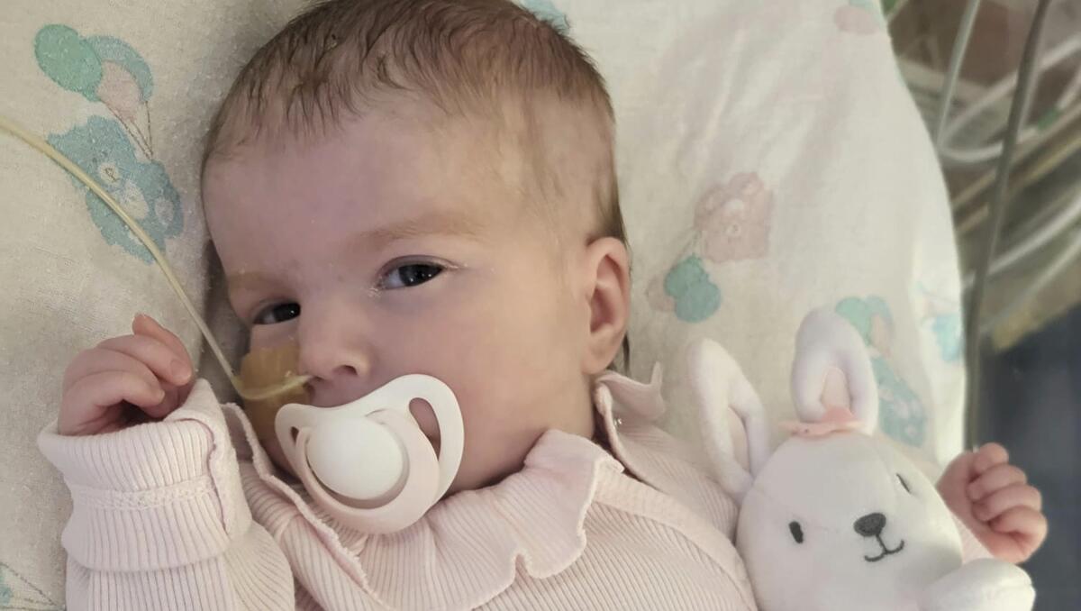 Fotografía sin fecha de Indi Gregory, una bebé de 8 meses, quien padece una enfermedad terminal 