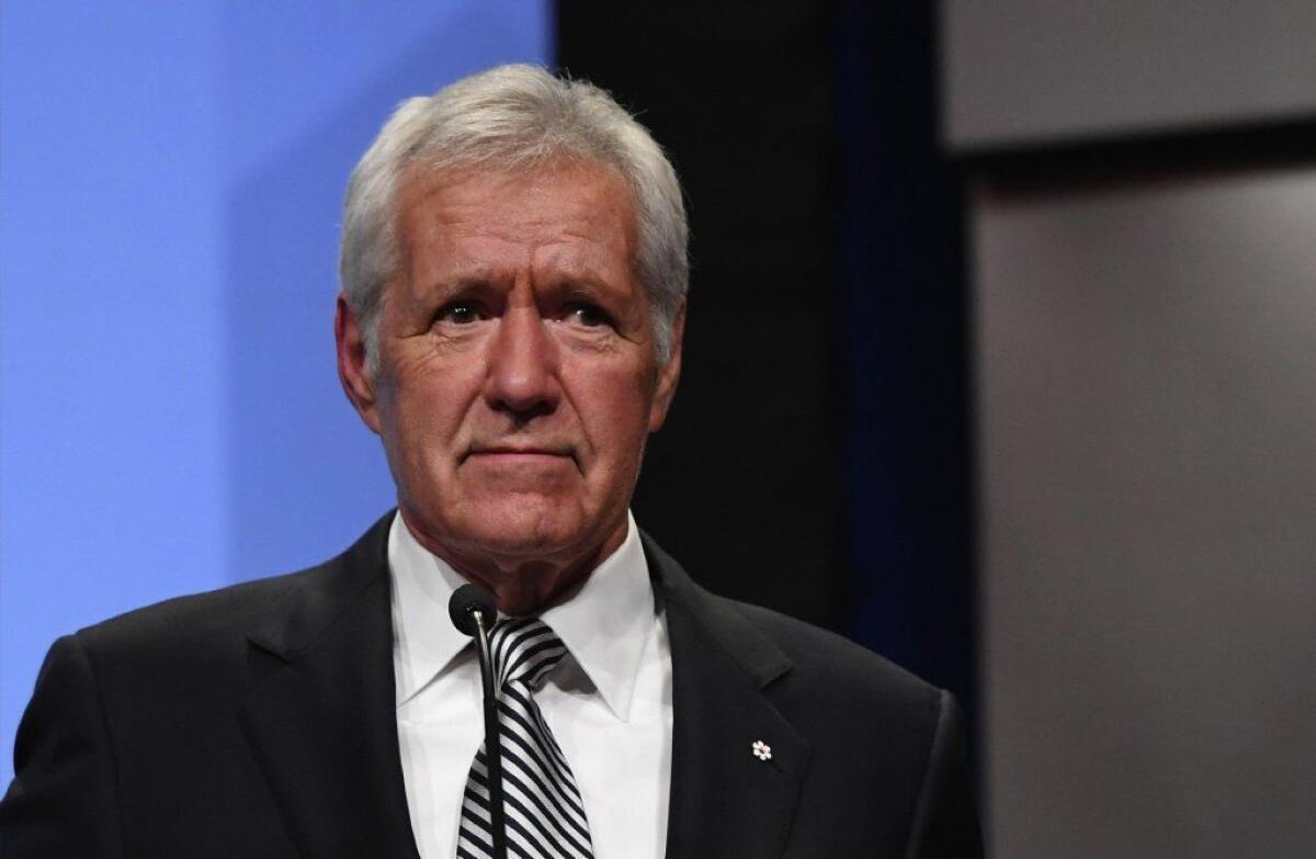 "Jeopardy!" host Alex Trebek is back on chemo after a setback in his fight against pancreatic cancer.