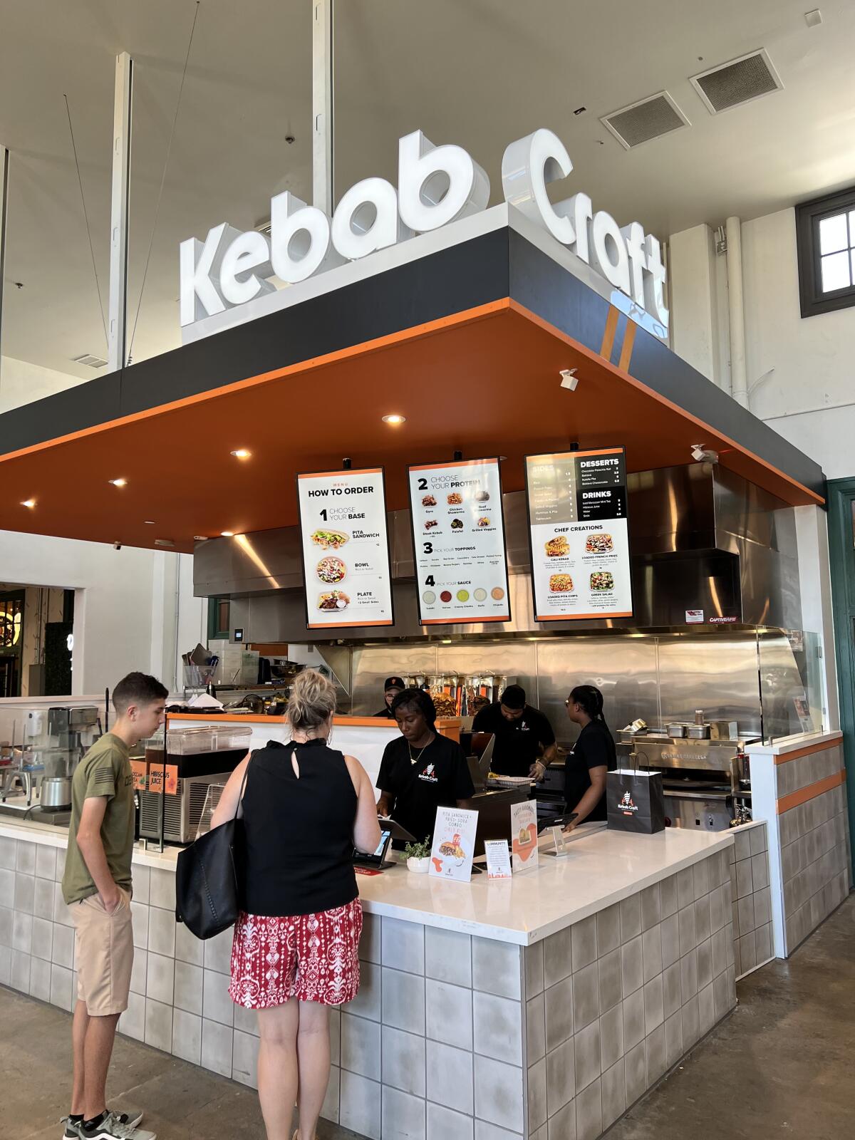 Kebab Craft just celebrated its first anniversary in Liberty Public Market at Point Loma’s Liberty Station.