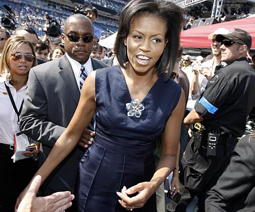 Michelle Obama: Trademark accessory