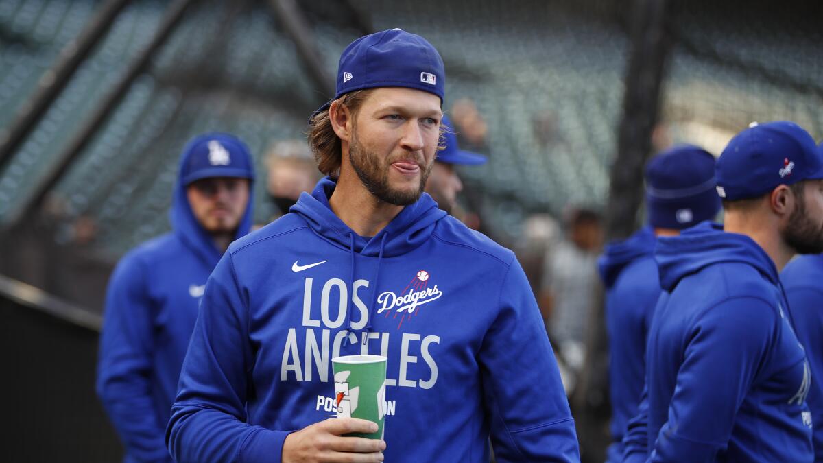 Letters: Clayton Kershaw should only wear Dodger blue - Los Angeles Times