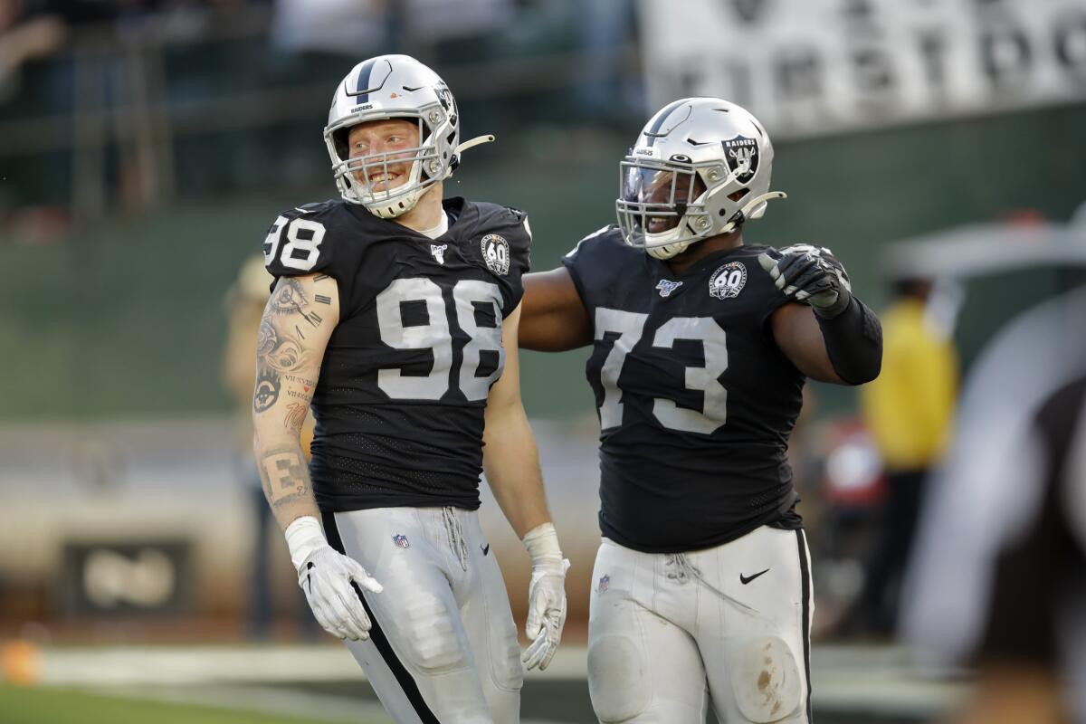 NFL: Cincinnati Bengals at Oakland Raiders