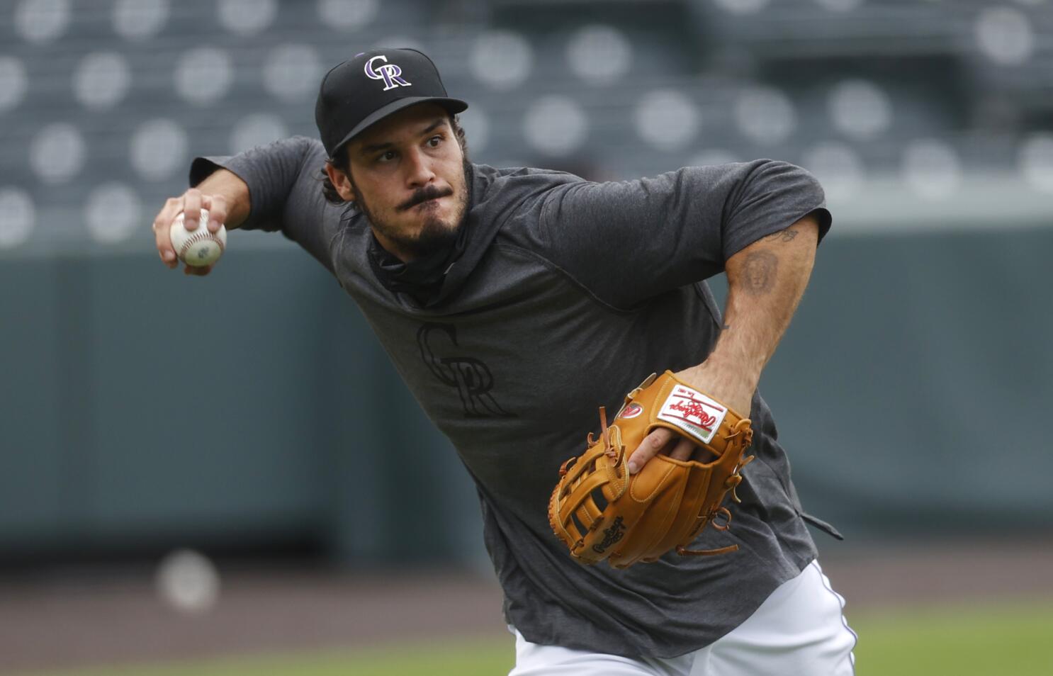 Nolan Arenado ready to get to work with Rockies _ for now