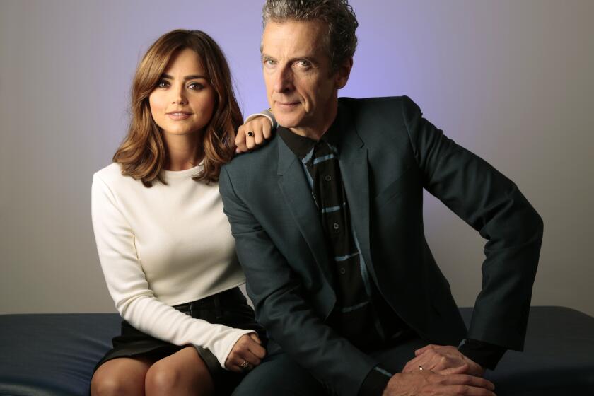 Jenna Coleman returns as Clara, who has to adjust to a new Doctor -- played by Peter Capaldi -- with a different temperament than the one she's used to.