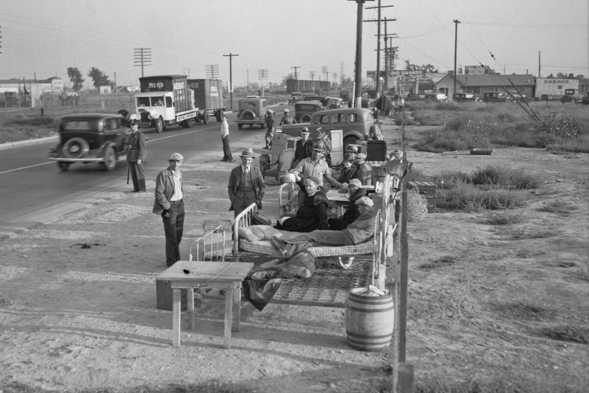 Mass destruction of Hoovervilles was ordered in the early 1940s.