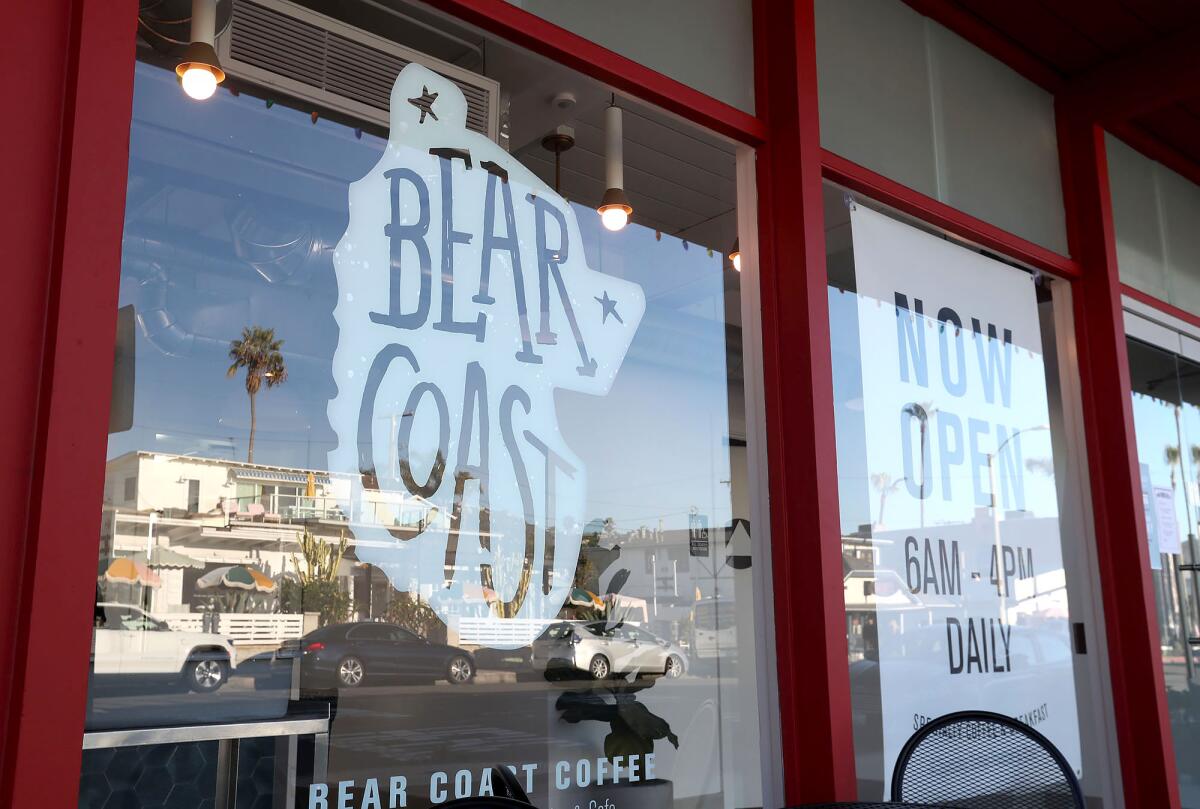 Bear Coast Coffee is near Mountain Road Beach in Laguna Beach.