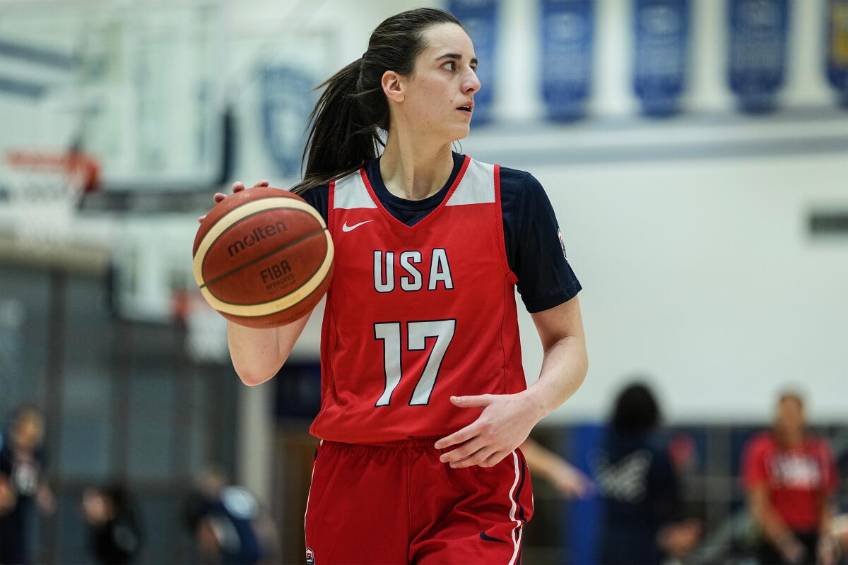 Caitlin Clark set to make U.S. national team debut - Los Angeles Times