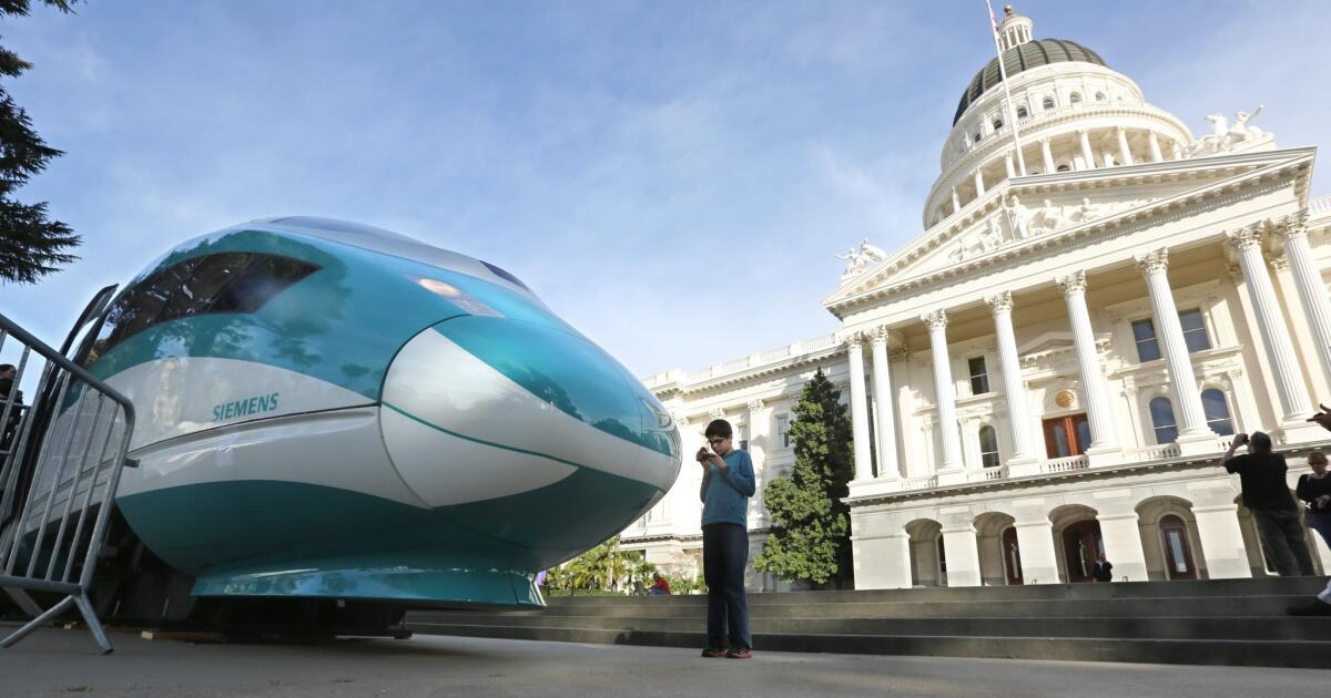 Op-Ed: ‘Smart’ highways, not bullet trains, for California