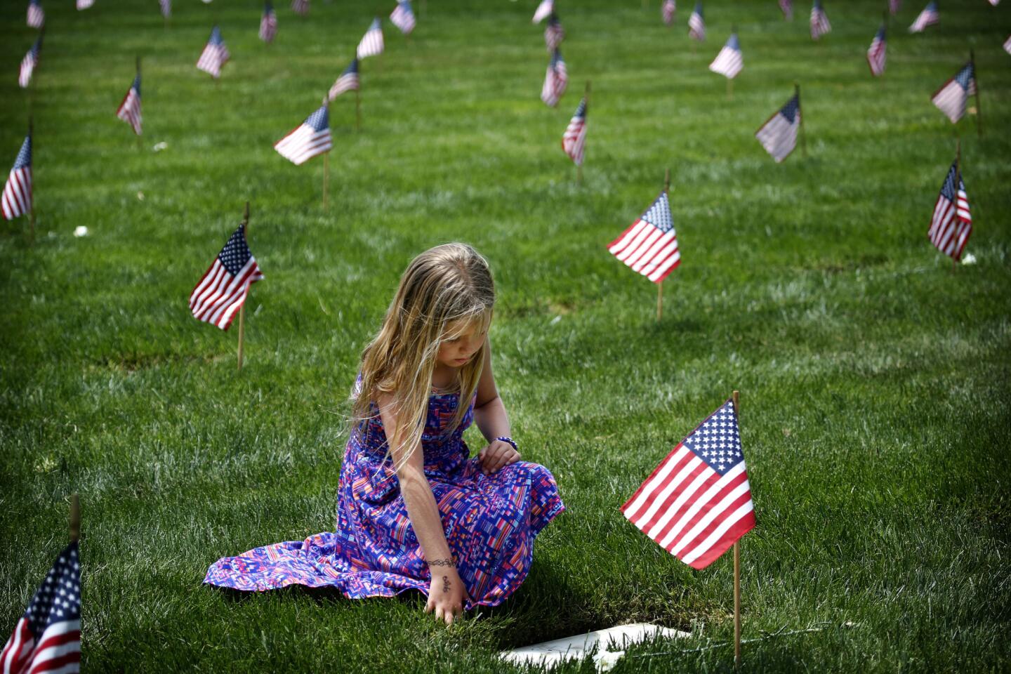 Photos Remembering the fallen on Memorial Day weekend Los Angeles Times