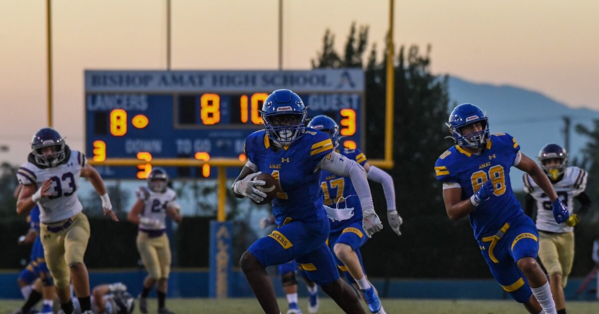 Bishop Amat obtient de gros jeux lors de la première victoire contre Valence