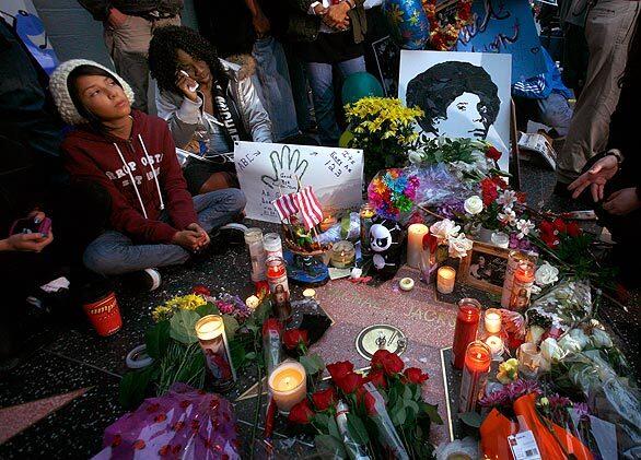 Michael Jackson's star on Hollywood Walk of Fame