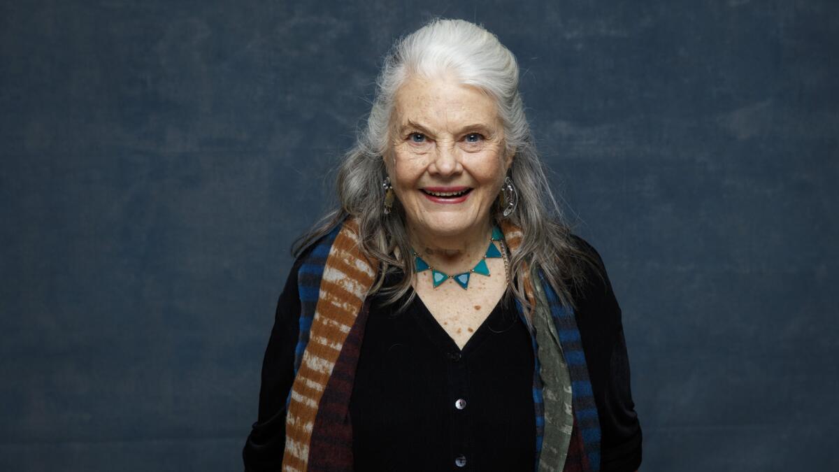 Actress Lois Smith, pictured at the 2017 Sundance Film Festival, is saluted at the Aero Theatre.