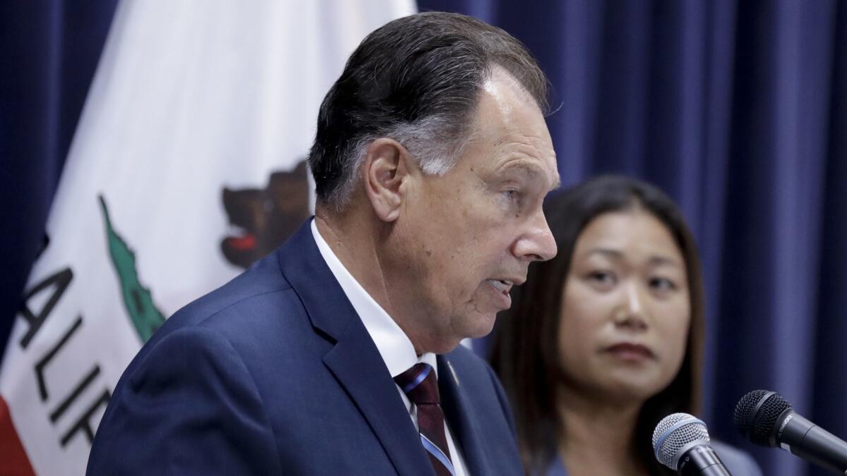 The city of Huntington Beach will partner with Orange County District Attorney Tony Rackauckas, pictured, to crack down on illegal in-home businesses operating in residential communities.