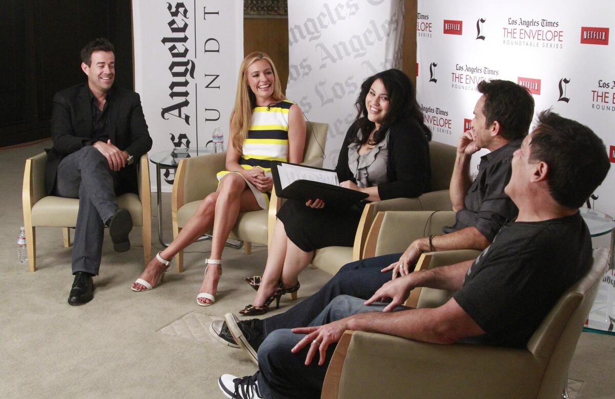 Carson Daly ("The Voice"), Cat Deeley ("So You Think You Can Dance"), Yvonne Villarreal (Los Angeles Times), Jeff Probst ("Survivor") and Mark Cuban ("Shark Tank") talk reality TV.