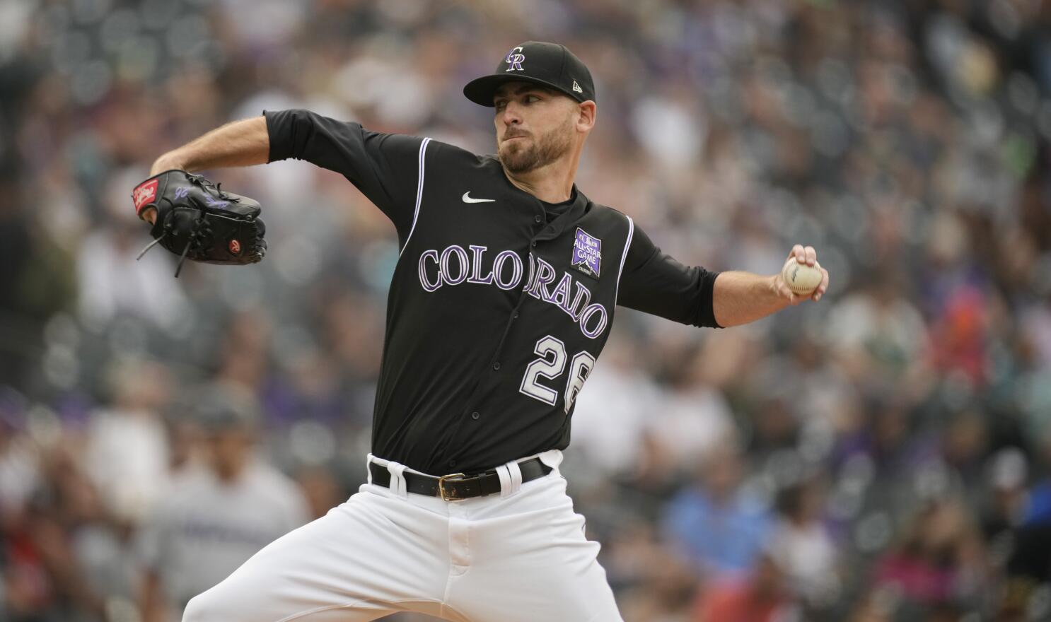 Rockies' Austin Gomber out for rest of season with back injury