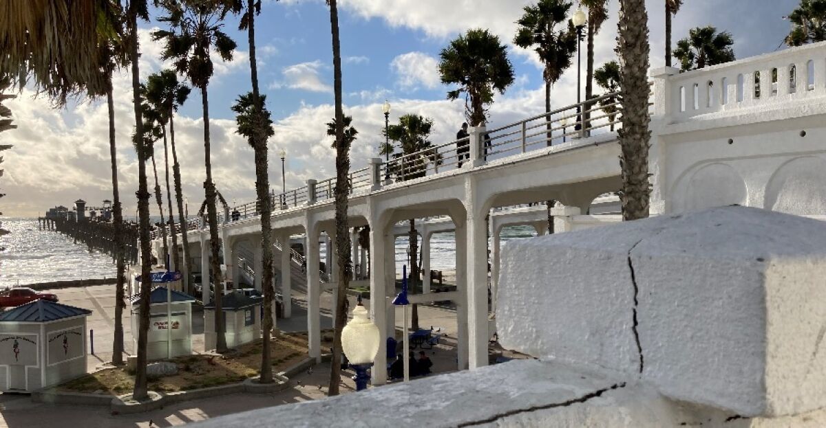Plans are underway to renovate or replace the approach to the Oceanside pier, which is showing its age of more than 94 years.