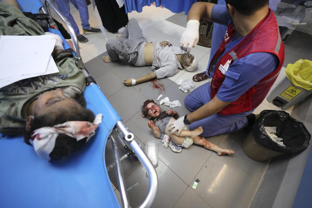 Palestininos heridos en ataques aéreos israelíes