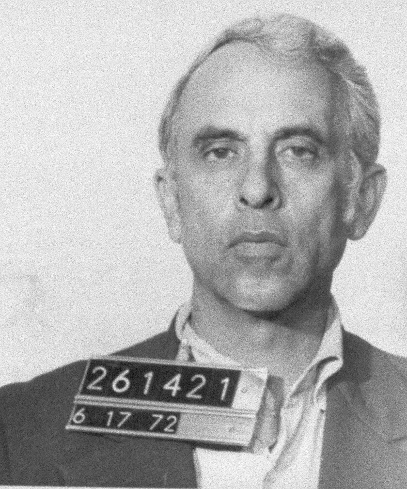 Eugenio R. Martinez 1972 booking photo.