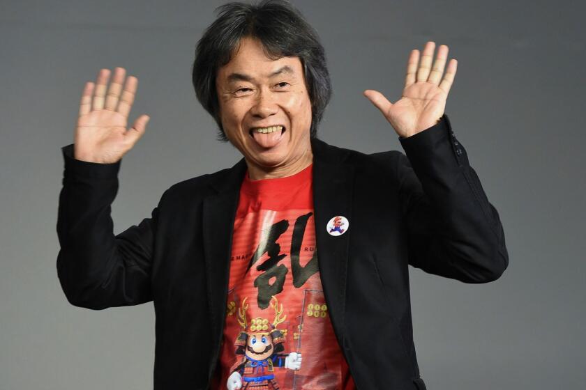 Shigeru Miyamoto, the video game mastermind behind "Super Mario Bros." and the new "Super Mario Run," available now for Apple's mobile devices.