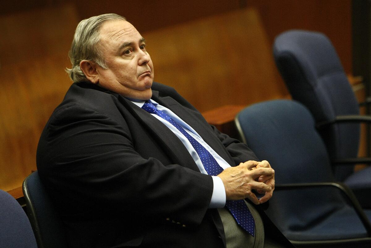 Robert Rizzo, the disgraced former top administrator in the city of Bell, is scheduled to be sentenced in court Monday on federal tax charges.