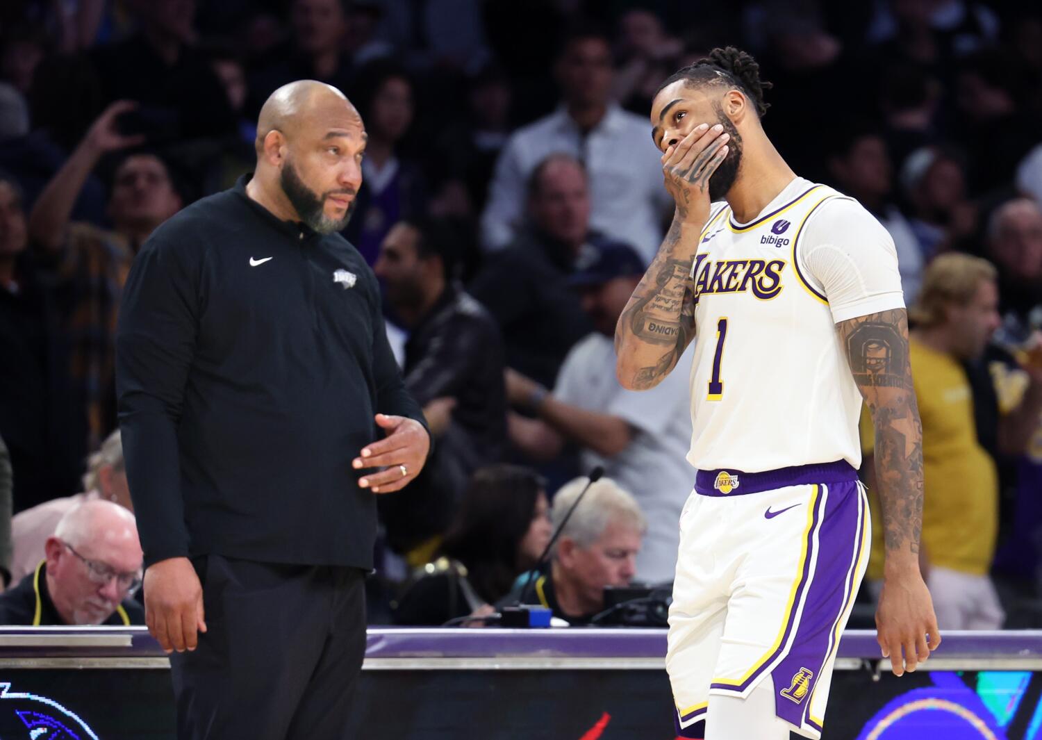 Analysis: Lakers frustrated they can't beat Nuggets, and the problem is getting worse