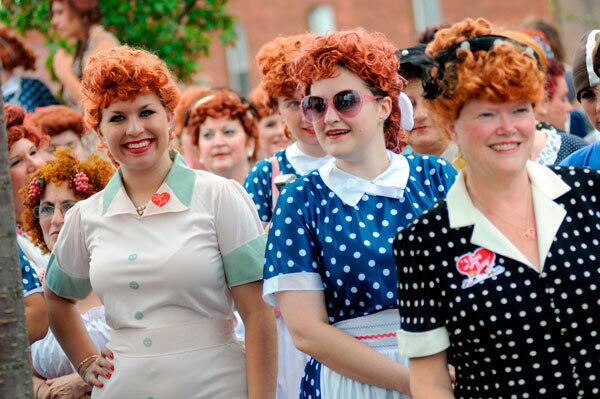 World's most Lucy Ricardo lookalikes in one place