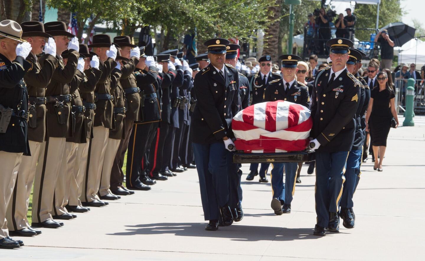 Memorial service for Sen. John McCain