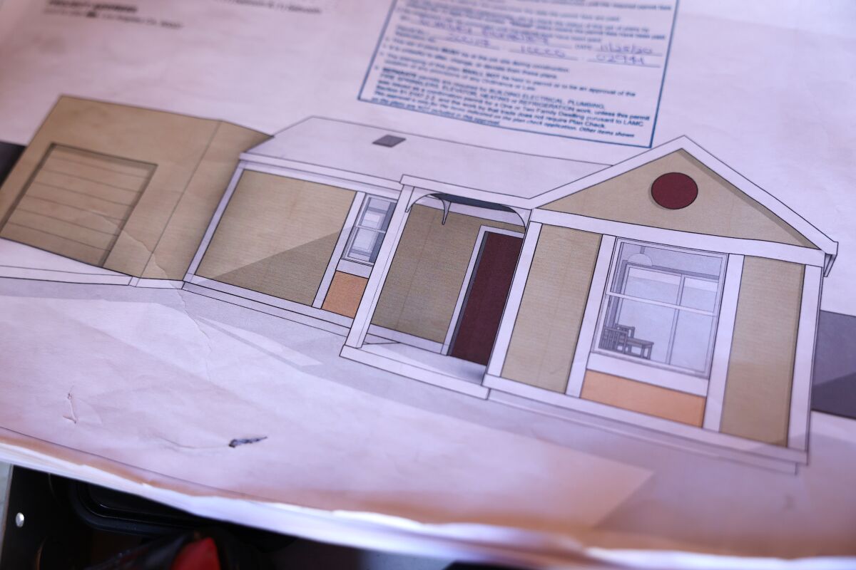 The Backyard Homes Project rendering for a structure in Los Angeles.