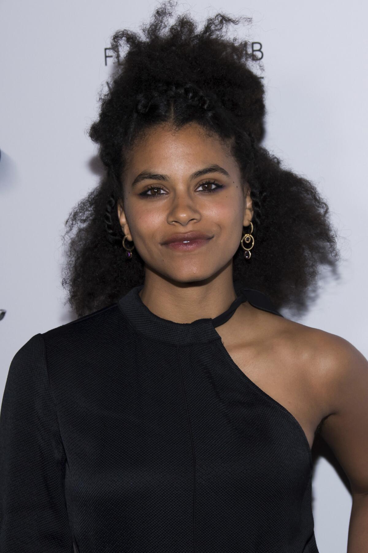 Emmy nominee Zazie Beetz at the FX Networks and Vanity Fair pre-Emmy party at Craft in Los Angeles on Sept. 16, 2017.