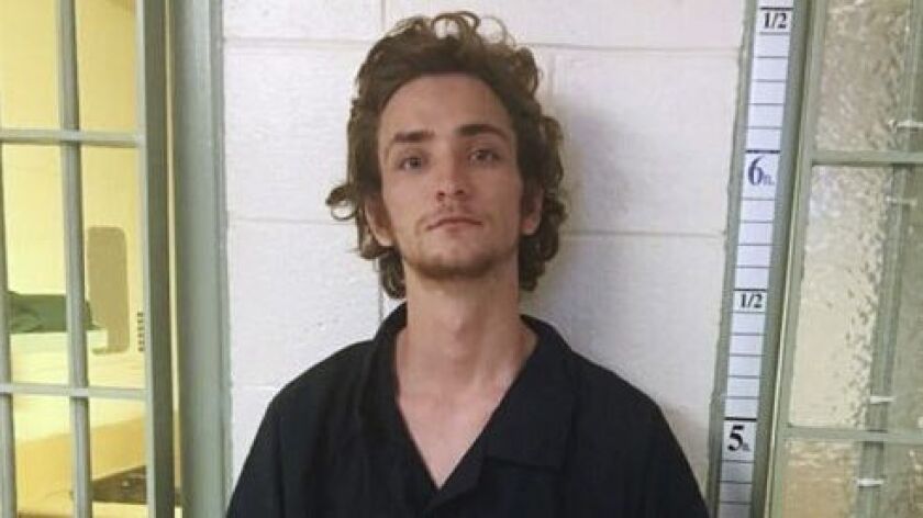 Multiple slaying suspect Dakota Theriot on Jan. 27, 2019. Authorities say Theriot, who is suspected in two shootings that left five people dead in Louisiana, was arrested in Virginia.