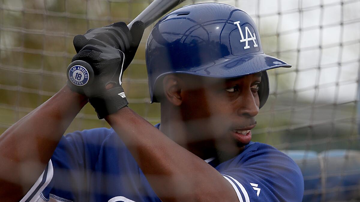 Dodgers infielder Chone Figgins was released by the team last spring after clearing waivers.