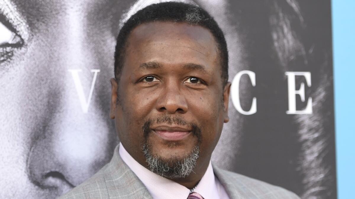 Wendell Pierce was arrested early Saturday in Atlanta on suspicion of simple battery.