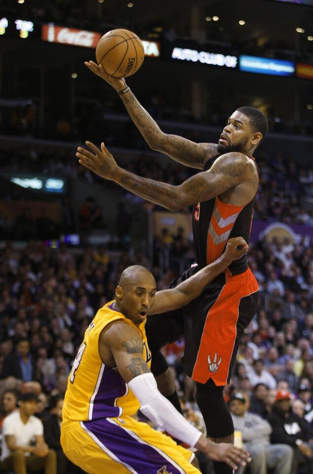 Kobe Bryant, Amir Johnson