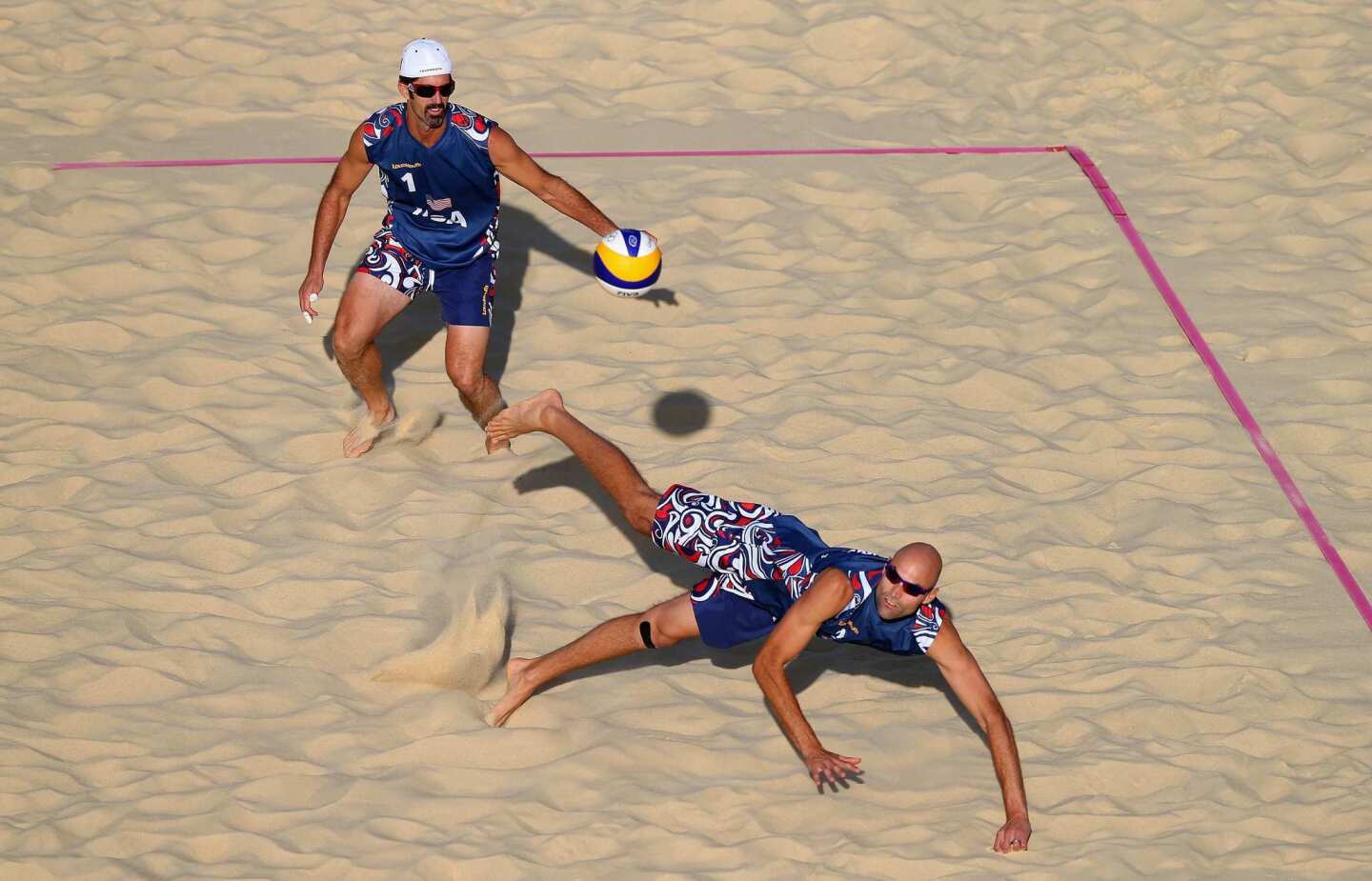 Men's beach volleyball