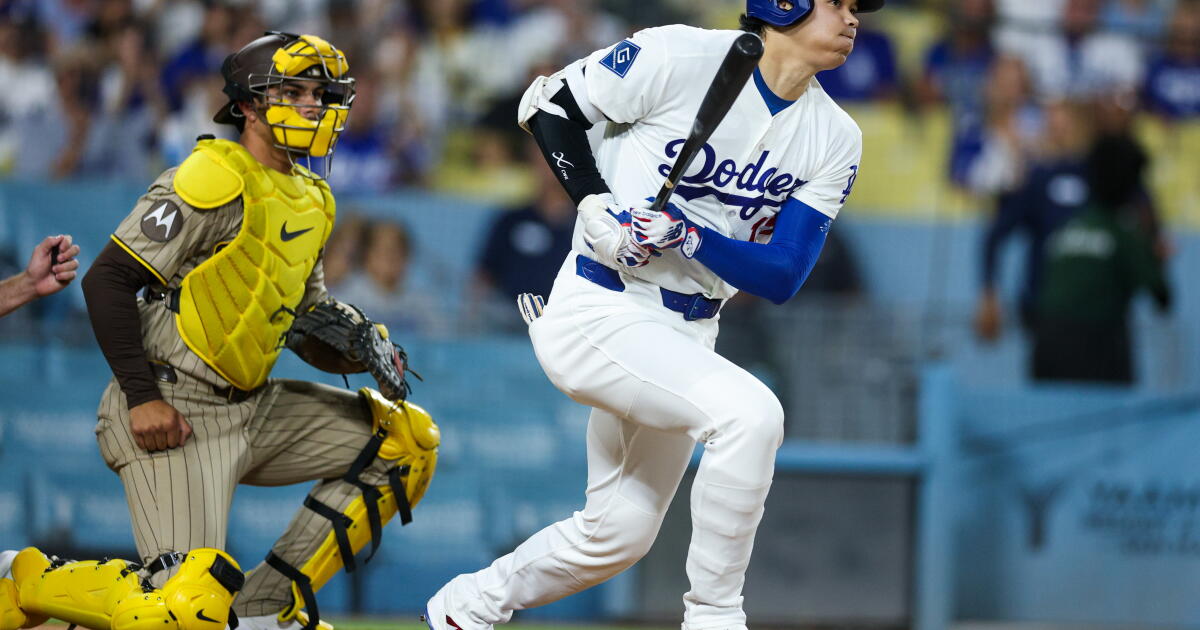 大谷翔平在第二场比赛中受伤,但道奇队输给了教士队