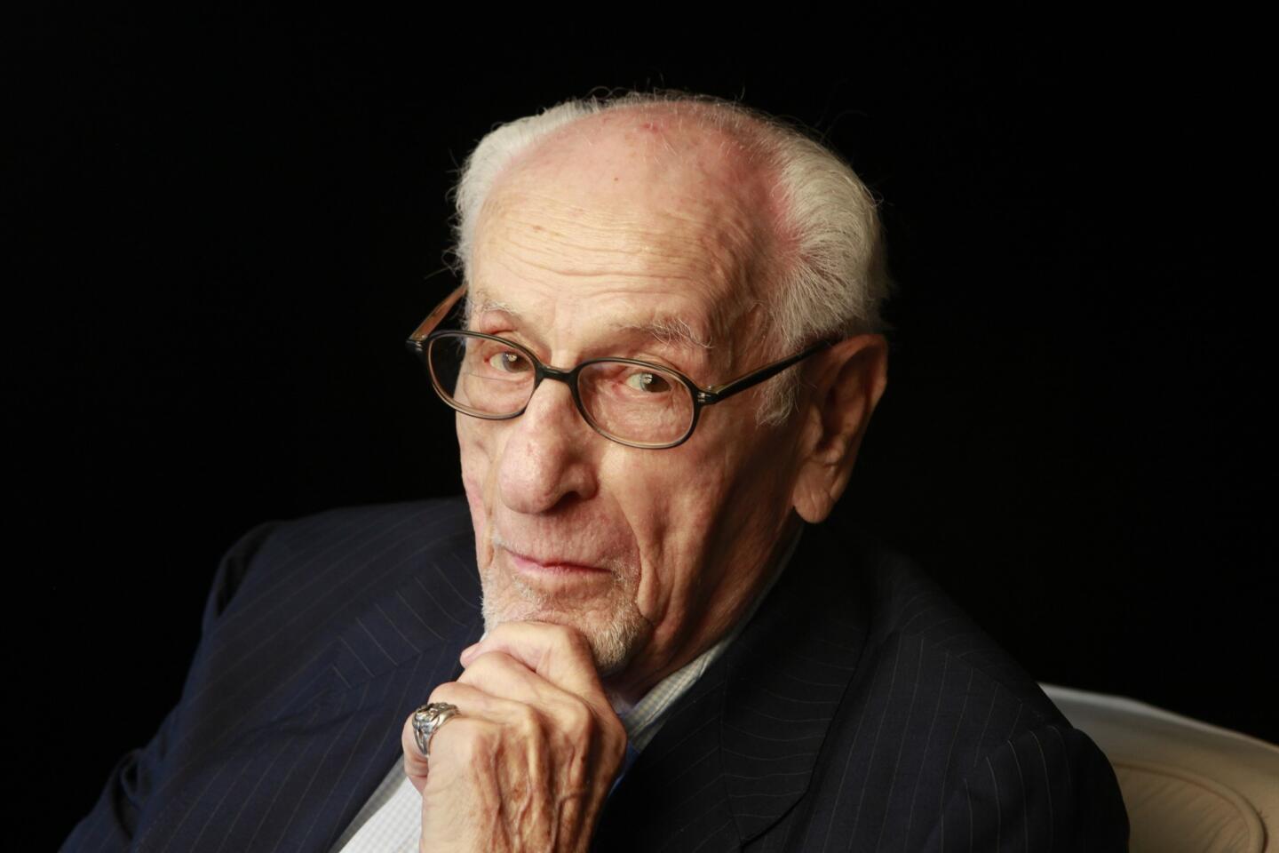 Actor Eli Wallach in October 2010 in New York. He grew up in the tough Red Hook section of Brooklyn with a desire to act.