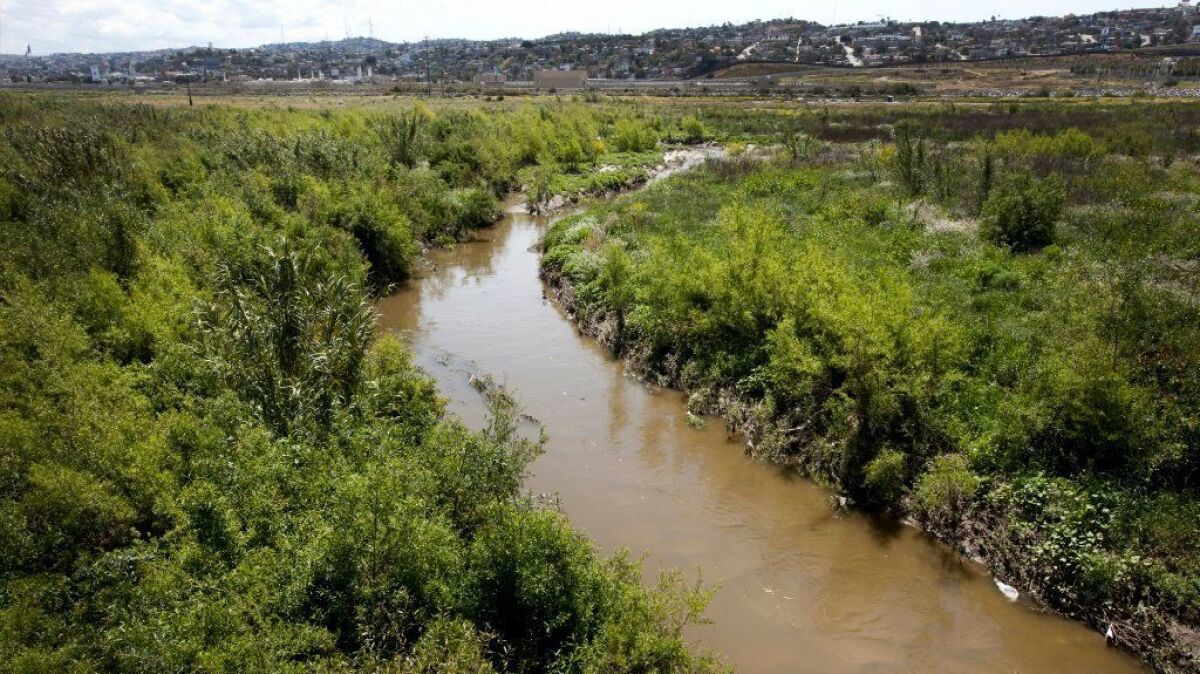Officials in Baja California are working with U.S. EPA on limiting pollution in the Tijuana River that flows across the border.