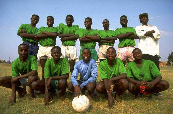 Zambian national soccer team - April 27, 1993