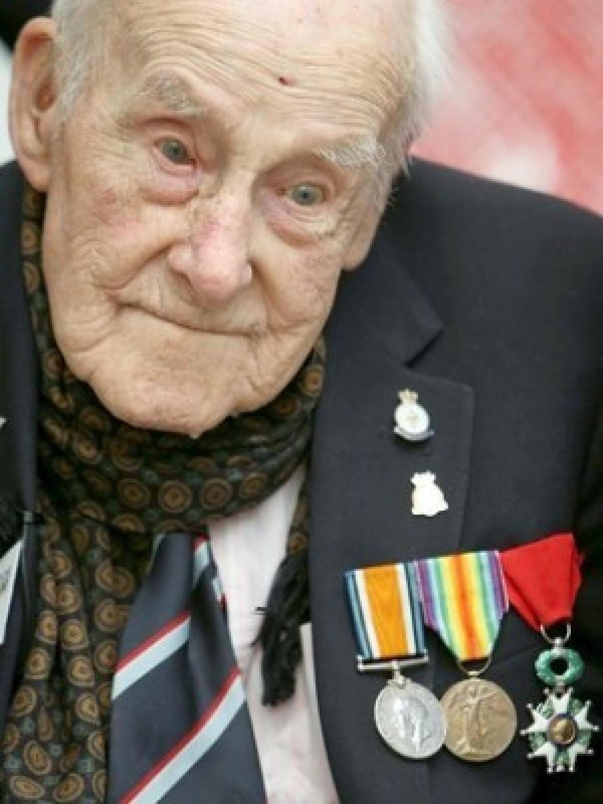 Henry Allingham was the last surviving original member of the RAF. He spoke often of the sacrifices of the wars fallen.