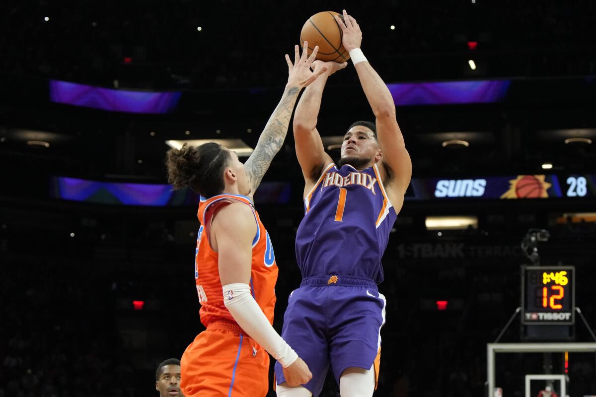 Suns face Thunder All-Star Shai Gilgeous-Alexander for first time