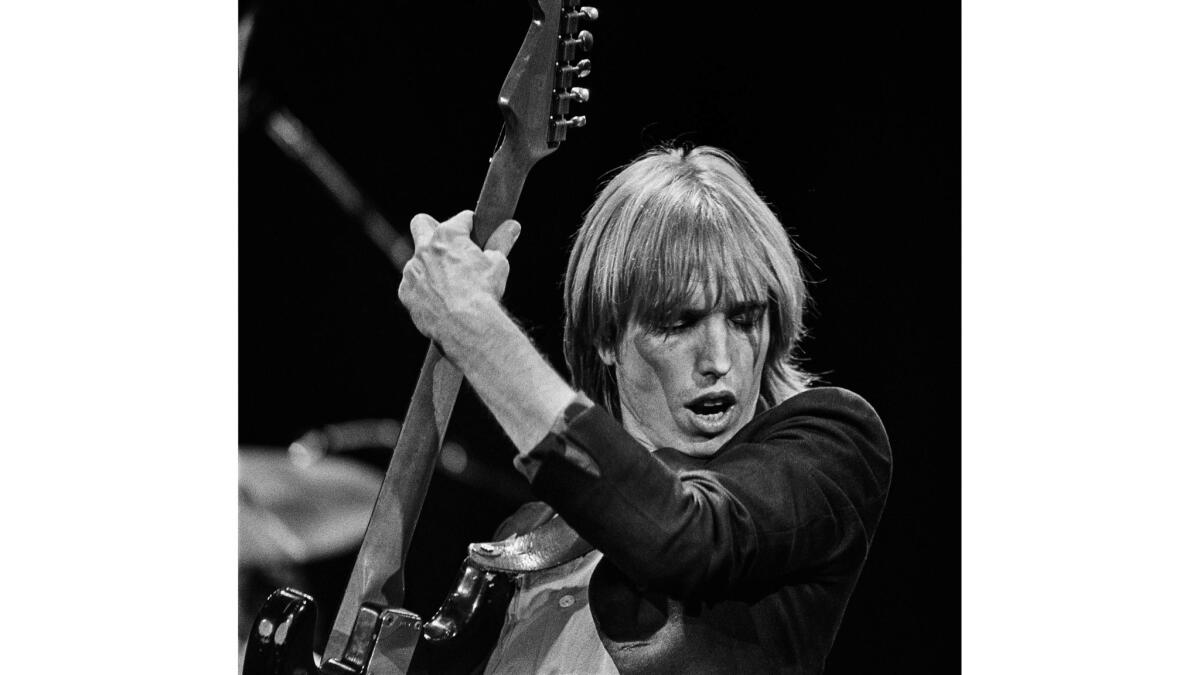 Jan. 20, 1980: Tom Petty during sold-out concert at the Inglewood Forum.